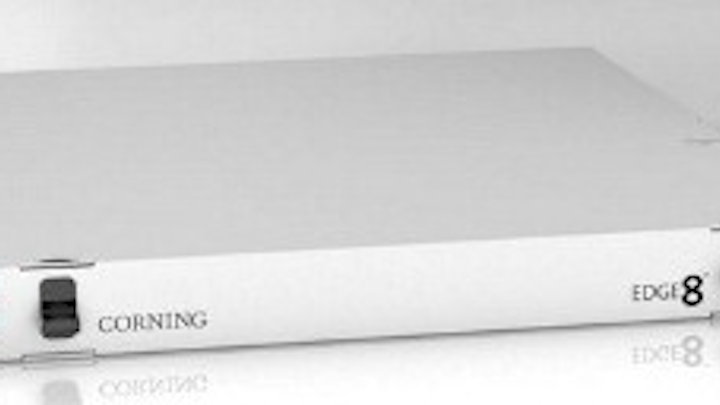 EDGE8 from Corning is a modular, tip-to-tip optical cabling system based on 8-fiber MTP connectivity for data center LAN and SAN applications.