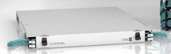 EDGE8 from Corning is a modular, tip-to-tip optical cabling system based on 8-fiber MTP connectivity for data center LAN and SAN applications. EDGE8 from Corning is a modular, tip-to-tip optical cabling system based on 8-fiber MTP connectivity for data center LAN and SAN applications.