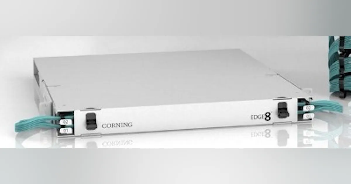 Corning introduces 8-fiber-based preterminated data center cabling ...