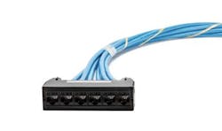 The RapidNet RNS Short Body Cassette is designed to work with angled RapidNet panels, allowing double density in the preterminated copper cabling system. The RapidNet RNS Short Body Cassette is designed to work with angled RapidNet panels, allowing double density in the preterminated copper cabling system.