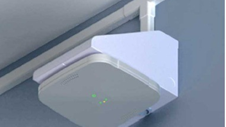 Oberon's Model 1011 Right-Angle Bracket with cover and sidewalls is one of more than 20 Oberon enclosure and mounting products recommended for use with Cisco Aironet 1850 series wireless access points.