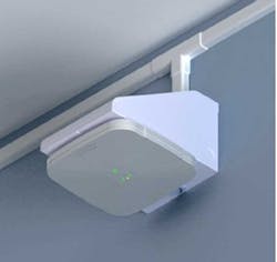 Oberon&apos;s Model 1011 Right-Angle Bracket with cover and sidewalls is one of more than 20 Oberon enclosure and mounting products recommended for use with Cisco Aironet 1850 series wireless access points.