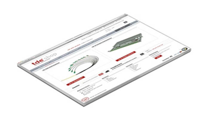 trans data elektronik's only configurator and web shop now accommodates fiber-optic trunk cables, patch cables, splice boxes, and breakout boxes