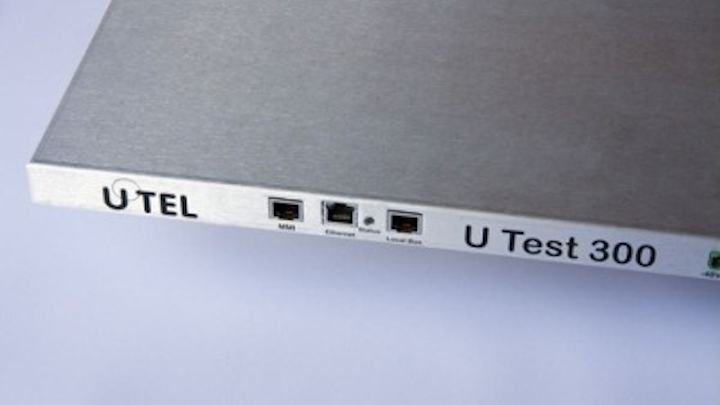 UTEL produces test heads (like this one) and access switches for last-mile copper cable test operations. Recently the company condenses its test heads and access switches to enable operators to fit the gear into their existing fiber-to-the-cabinet installations.
