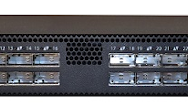 Mellanox's Gigabit Open Ethernet-based switch enables 10/25/40/50/100 GE data center fabrics