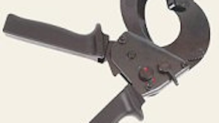Ratcheting cable cutter is versatile, powerful