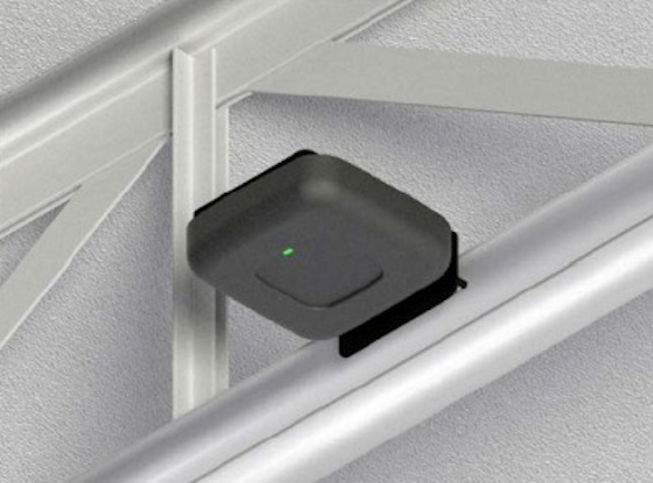 Rightangle brackets allow horizontal placement of wireless access