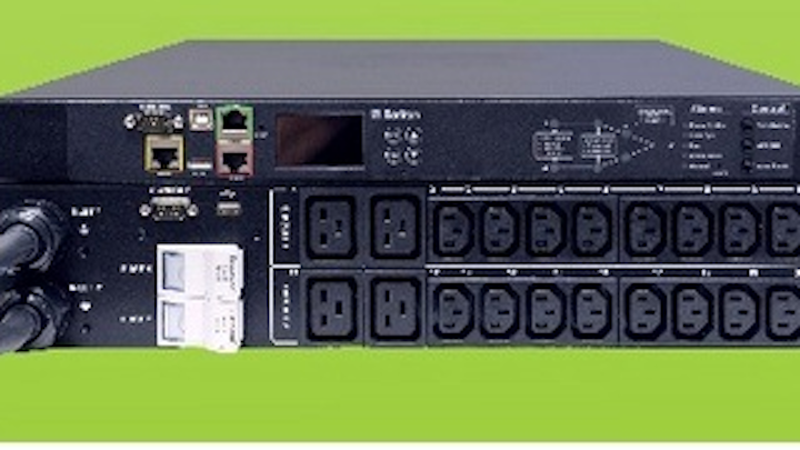 Raritan's Intelligent Rack Power Transfer Switch now offers outlet-level metering and power switching, enhancing data center power efficiency efforts.