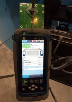 The manufacturer of this Cat 8-capable tester, Softing Inc., will deliver one of three presentations in an upcoming web seminar titled Category 8 Cabling Update - Spring 2015.