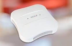 The AP1020 access point from Meru Networks is part of the Meru portfolio acquired by Fortinet in a deal announced May 27. The AP1020 access point from Meru Networks is part of the Meru portfolio acquired by Fortinet in a deal announced May 27.