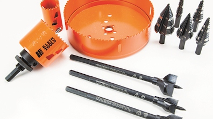Cable installation jobs can get easier with the use of these new holemaking tools, says the tools' manufacturer Klein.