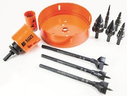 Cable installation jobs can get easier with the use of these new holemaking tools, says the tools' manufacturer Klein. Cable installation jobs can get easier with the use of these new holemaking tools, says the tools' manufacturer Klein.