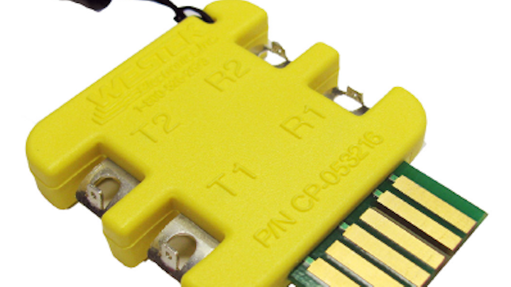 D3/D4 access card enables test, monitoring of telco cable pairs
