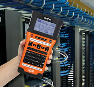 Network cable labeling machine