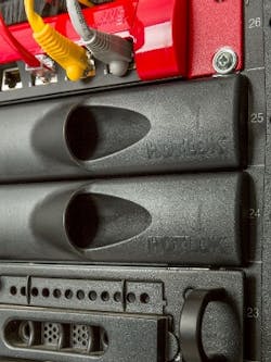 The HotLok 1U blanking panel from Upsite Technologies is now available in a 23-inch width along with the original 19-inch width. The HotLok 1U blanking panel from Upsite Technologies is now available in a 23-inch width along with the original 19-inch width.