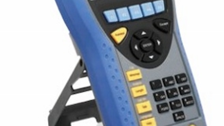 The LanTek III cable test instrument from Ideal Networks can be specified using the six-step process in the company's newly created online Quote Builder.