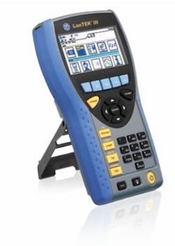 The LanTek III cable test instrument from Ideal Networks can be specified using the six-step process in the company's newly created online Quote Builder. The LanTek III cable test instrument from Ideal Networks can be specified using the six-step process in the company's newly created online Quote Builder.