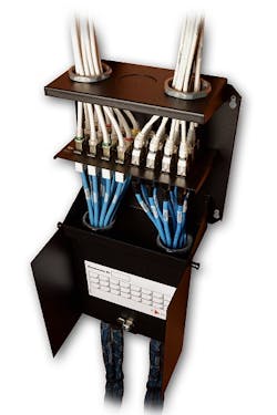 Siemon intros 24-port zone cabling enclosure Siemon intros 24-port zone cabling enclosure