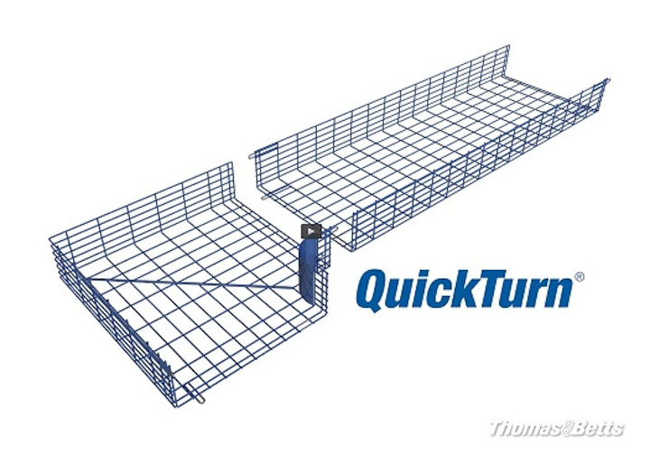 Pre-fabricated basket tray fittings ease cable installation