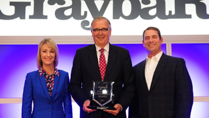 Graybar presents Hubbell with Supplier Excellence Award