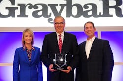 Graybar presents Hubbell with Supplier Excellence Award