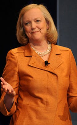 HP CEO Whitman derides Dell's EMC deal HP CEO Whitman derides Dell's EMC deal