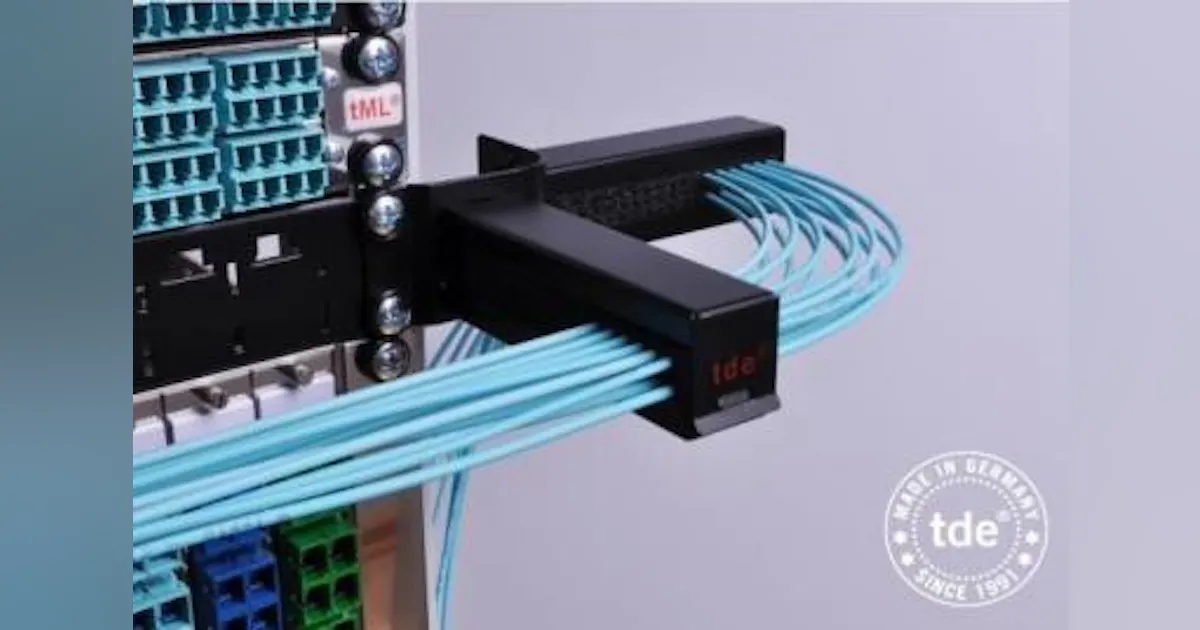Patch-cable management with strain relief | Cabling Installation ...