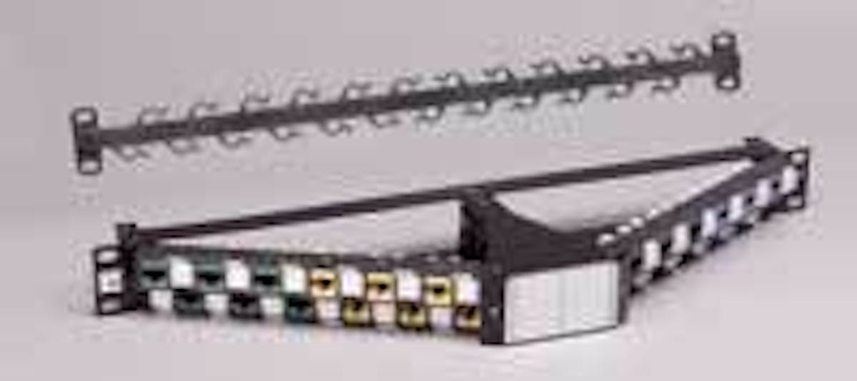 Ortronics Clarity Hinged Patch Panels 