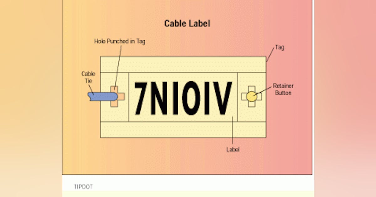 Hardware for labeling your cables | Cabling Installation & Maintenance