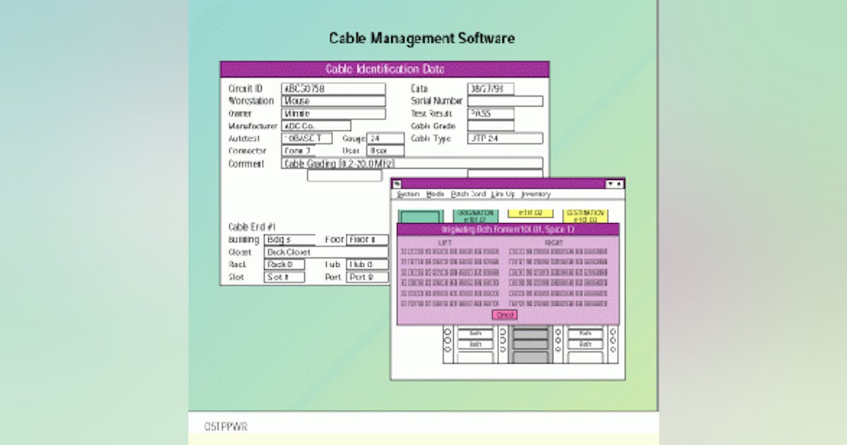 Cable management package facilitates installation | Cabling ...