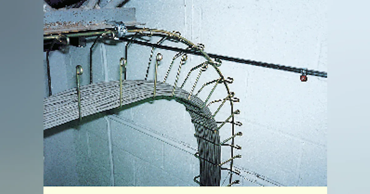 Cabling Runs Cable-hanging hardware supports horizontal cabling runs | Cabling ...