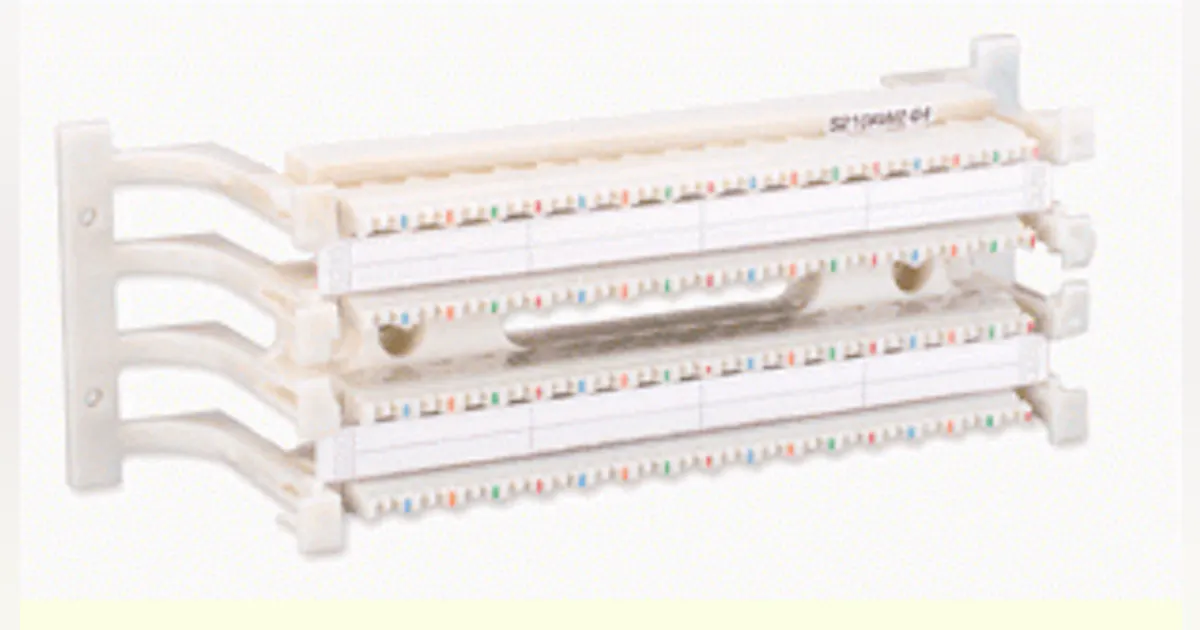 Data Connection Block Connecting blocks adapt to meet emerging requirements | Cabling ...