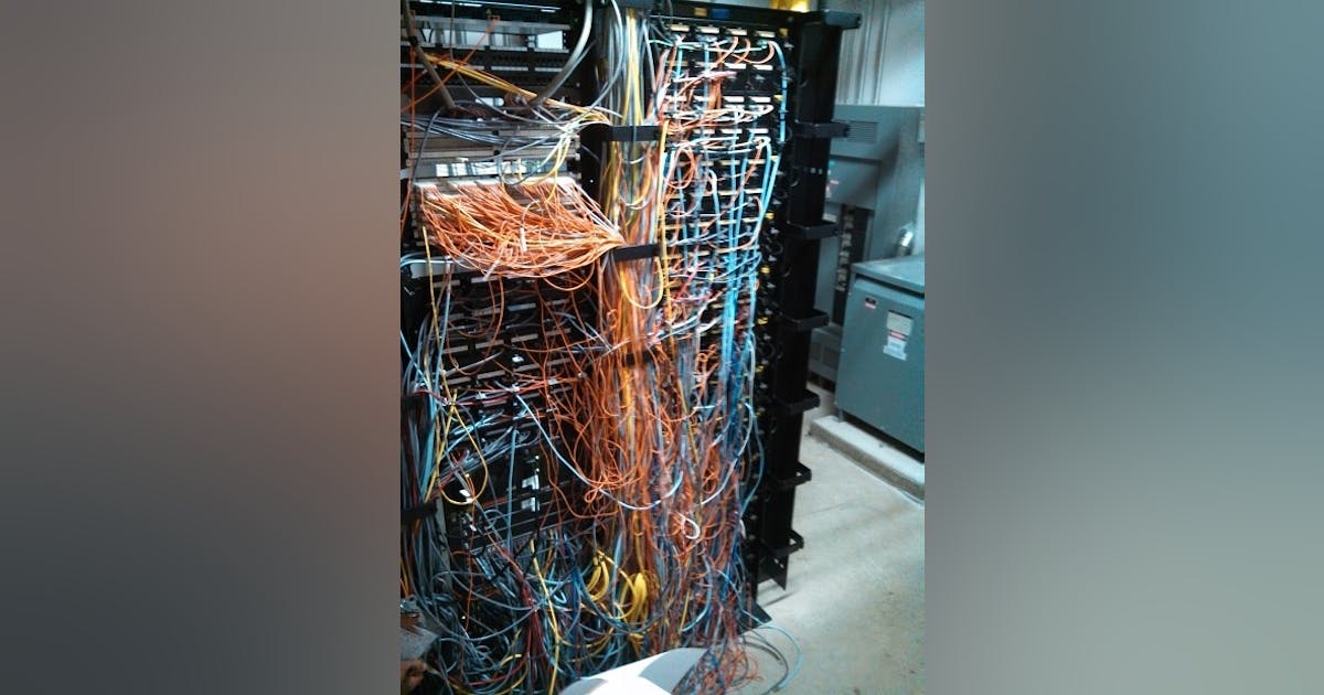 MDF/server room re-cabling timelapse | Cabling Installation & Maintenance