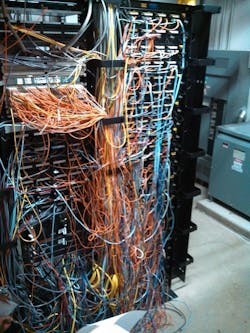 MDF/server room re-cabling whiz frets on chassis switches