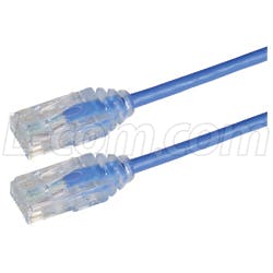 L-com adds 28 AWG Ethernet patch cables L-com adds 28 AWG Ethernet patch cables