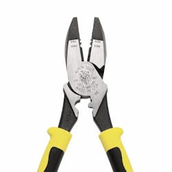 Klein Tools has added a number of capabilities - including cutting, stripping, and crimping - to its side-cutting pliers. Klein Tools has added a number of capabilities - including cutting, stripping, and crimping - to its side-cutting pliers.