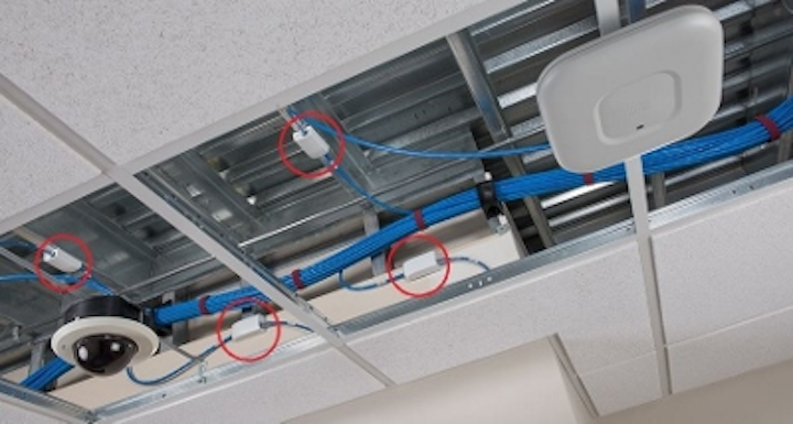 Plenum Rated Surface Mount Boxes Cabling Installation