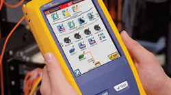 Users of Fluke Networks' DSX CableAnalyzer now can use an adapter to test M12-X connector-terminated cabling links.