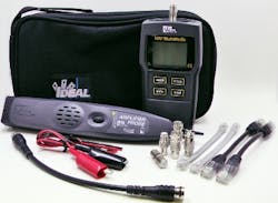 The Test-Tone-Trace Kit from Ideal performs cabling test functions for virtually any type of voice-data-video application. The Test-Tone-Trace Kit from Ideal performs cabling test functions for virtually any type of voice-data-video application.