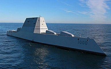 Comtran reports that new US Navy warships, like the USS Zumwalt stealth missile destroyer pictured here, are driving demand for the company's NAVSEA-qualified Defense-Link telecom cables. Image credit: United States Navy