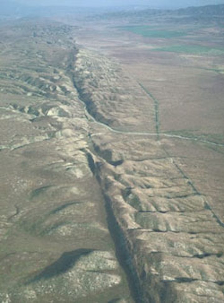 Fiber-optic cables line imminent San Andreas fault concerns