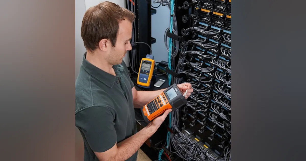 Brother’s LabelLink streamlines cable labeling using Fluke Networks ...
