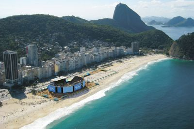Copacabana, the venue for Rio Olympics competitions including beach volleyball, open-water swimming, triathlon and para-triathlon, will also be home to WiFi hotspots built by Linktel with assistance from iBwave Design and iBwave Mobile Planner software.