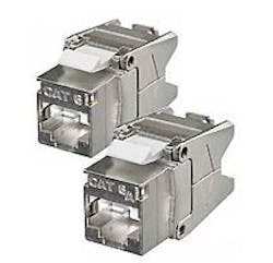 Hubbell Premise Wiring's tool-less Category 6 and Category 6A shielded jacks Hubbell Premise Wiring's tool-less Category 6 and Category 6A shielded jacks