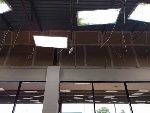 Network cabling: Time-lapse warehouse install