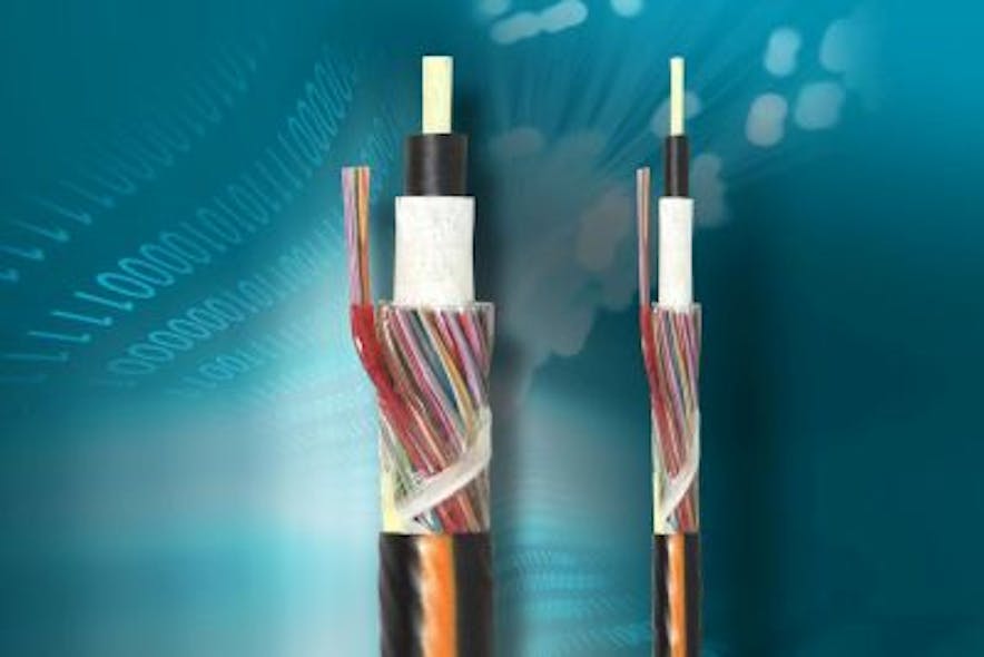 Datwyler&apos;s newly introduced 12x24 singlemode fiber cable is 10.4 mm in diameter, making it ideal for blowing into microducts of 12 mm or greater internal diameter.