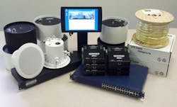 With its acquisition of Dynasound's assets, Cambridge Sound Management gained, among other systems, this Power over Ethernet sound masking system. With its acquisition of Dynasound's assets, Cambridge Sound Management gained, among other systems, this Power over Ethernet sound masking system.