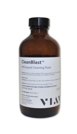 Sticklers now offers CleanBlast-compatible HFE-based fiber cleaning fluid, which is used by OEMs during the production process in automated fiber endface cleaning operations. Sticklers now offers CleanBlast-compatible HFE-based fiber cleaning fluid, which is used by OEMs during the production process in automated fiber endface cleaning operations.