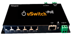 Auto-negotiating PoE switch integrates IP relay function Auto-negotiating PoE switch integrates IP relay function