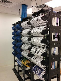 Drool over this Cat 6 dressing and termination job Drool over this Cat 6 dressing and termination job